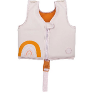 LIFESAVER VEST  DESERT PALMS - POWDER PINK