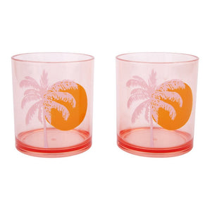 POOLSIDE TUMBLERS DP - PINK S2