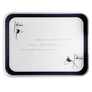 WELCOME RECTANGULAR TRAY