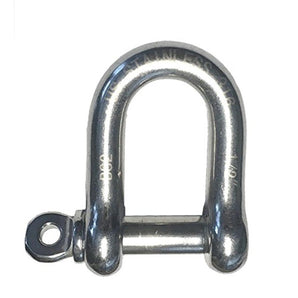 SS D SHACKLE 12MM