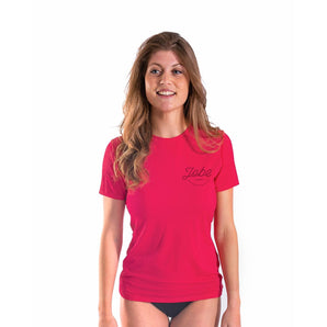 RASH GUARD LOOSE FIT WOMEN HOT PINK