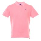 POLO S/S W/EMBROIDERY 0553 / PINK FLUO