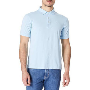 POLO S/S W/EMBROIDERY 0773 / VIVID BLUE