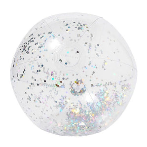 INFLATABLE BEACH BALL GLITTER