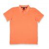 POLO S/S W/EMBROIDERY 0555 / ORANGE FLUO
