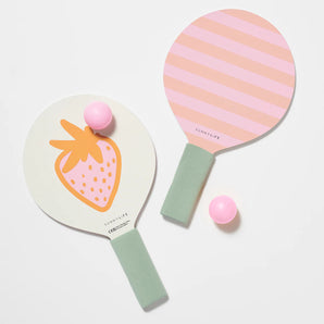 KIDS BEACH BATS SEA SEEKER STRAWBERRY