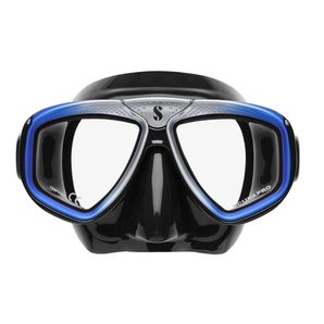 ZOOM MASK. BLK SILIC / BLU-SLV