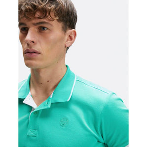 POLO S/S W/EMBROIDERY 0409 / BLARNEY