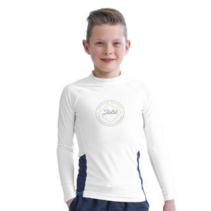 RASH GUARD LONGSLEEVE YOUTH WHITE