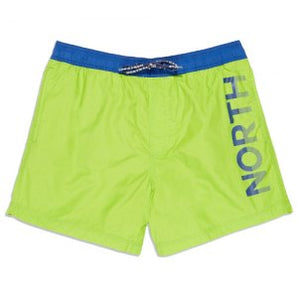 BEACHWEAR  VOLLEY W/GRAPHIC YELLOW FLUO