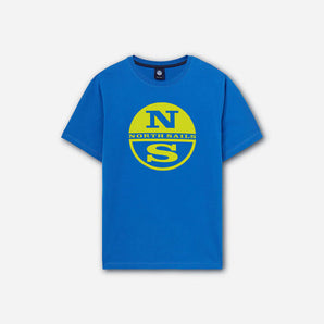 T-SHIRT S/S WW/GRAPHIC 0790 / OCEAN BLUE