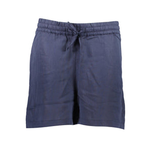 REGULAR FIT WITH ELASTIC WAIST SHORT NAVY BLUE